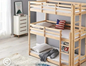 3 Tier Bunk Bed