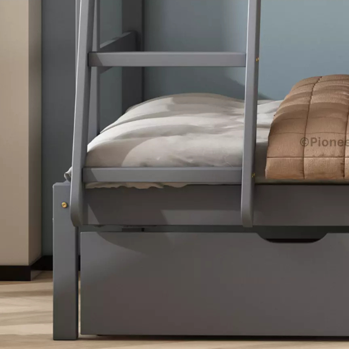 Bunk bed with drawers