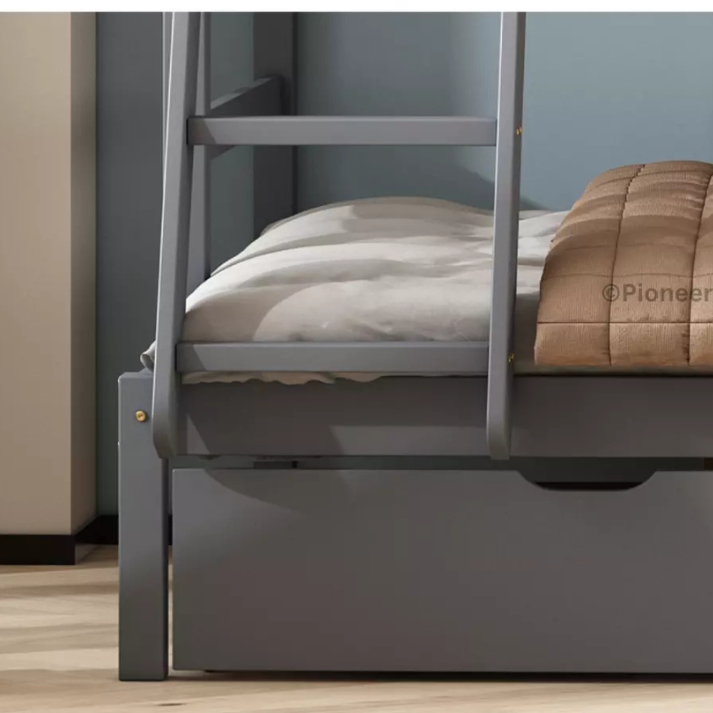 Bunk bed with drawers