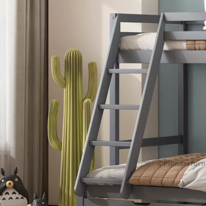 Bunk bed with drawers